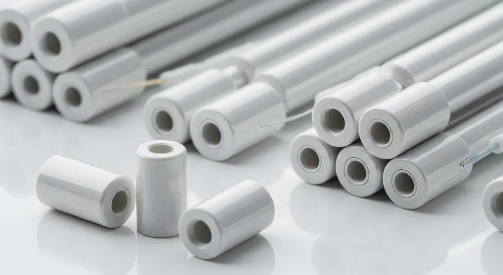 Ceramic Ferrules for Fiber Optic Applications