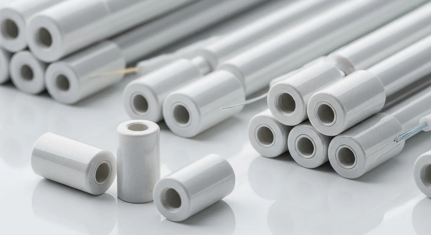 Ceramic Ferrules for Fiber Optic Applications