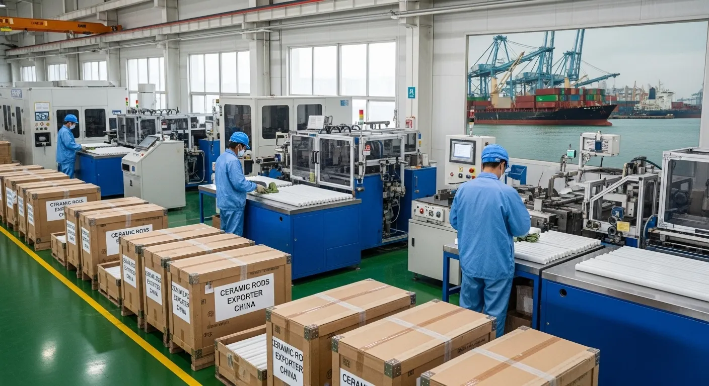 Ceramic Rods Exporter China