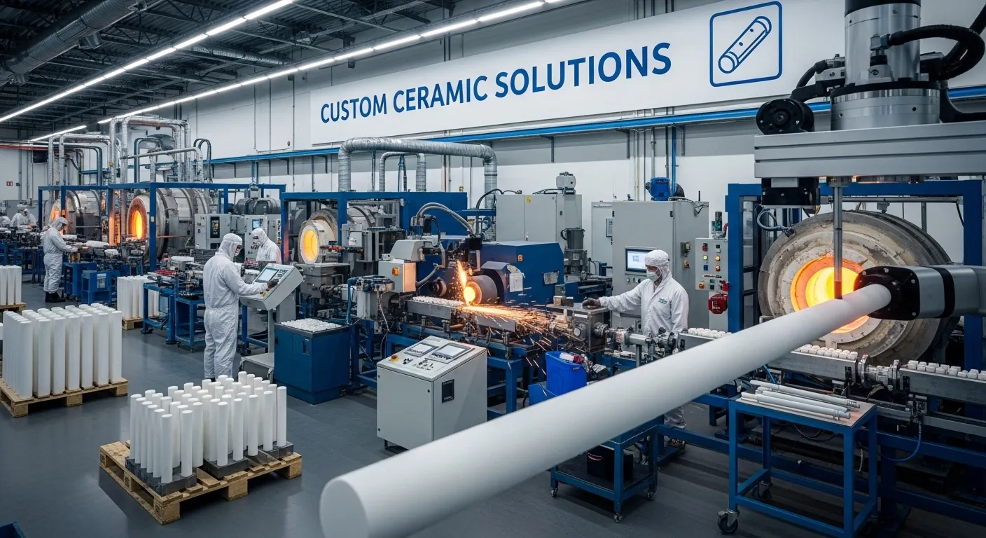 Custom Ceramic Rods Manufacturer