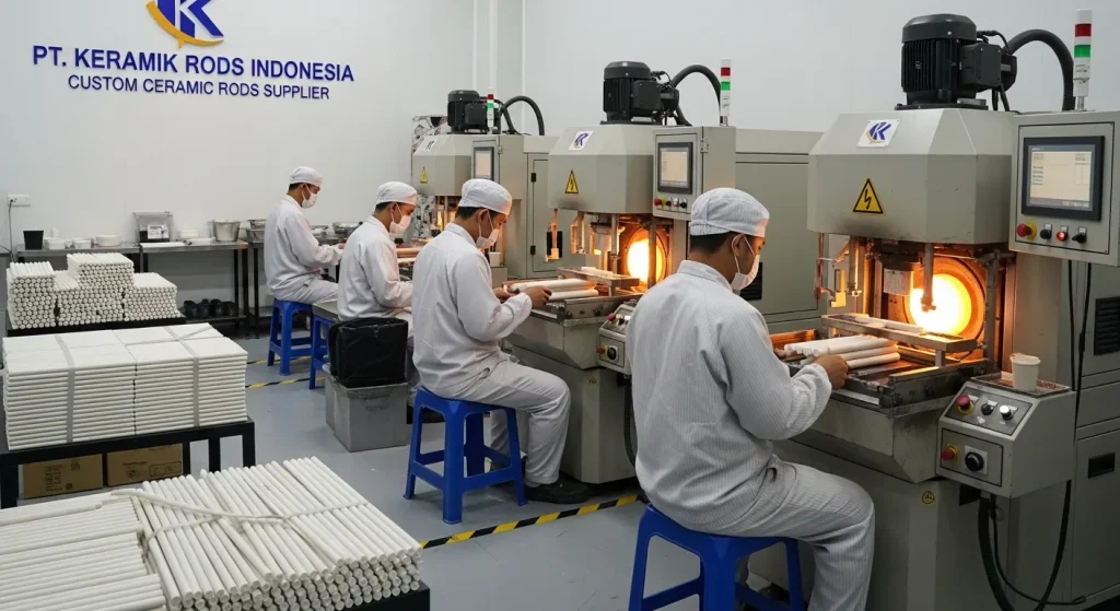 Custom Ceramic Rods Supplier Indonesia