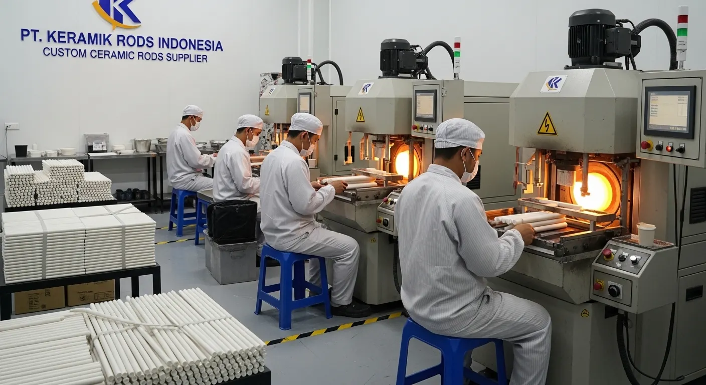 Custom Ceramic Rods Supplier Indonesia