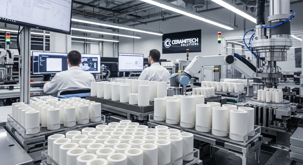 Custom Ceramic Sleeves Manufacturer