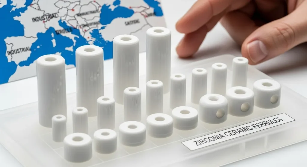 Zirconia Ceramic Ferrule Supplier Europe