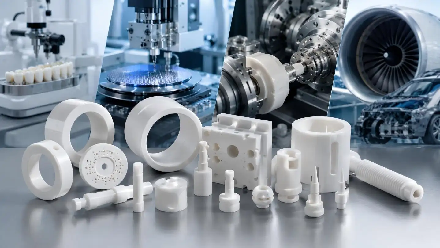 Zirconia Ceramic Custom Component
