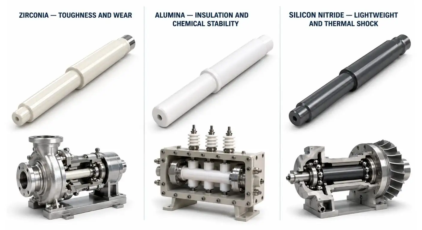 ceramic shaft manufacturer